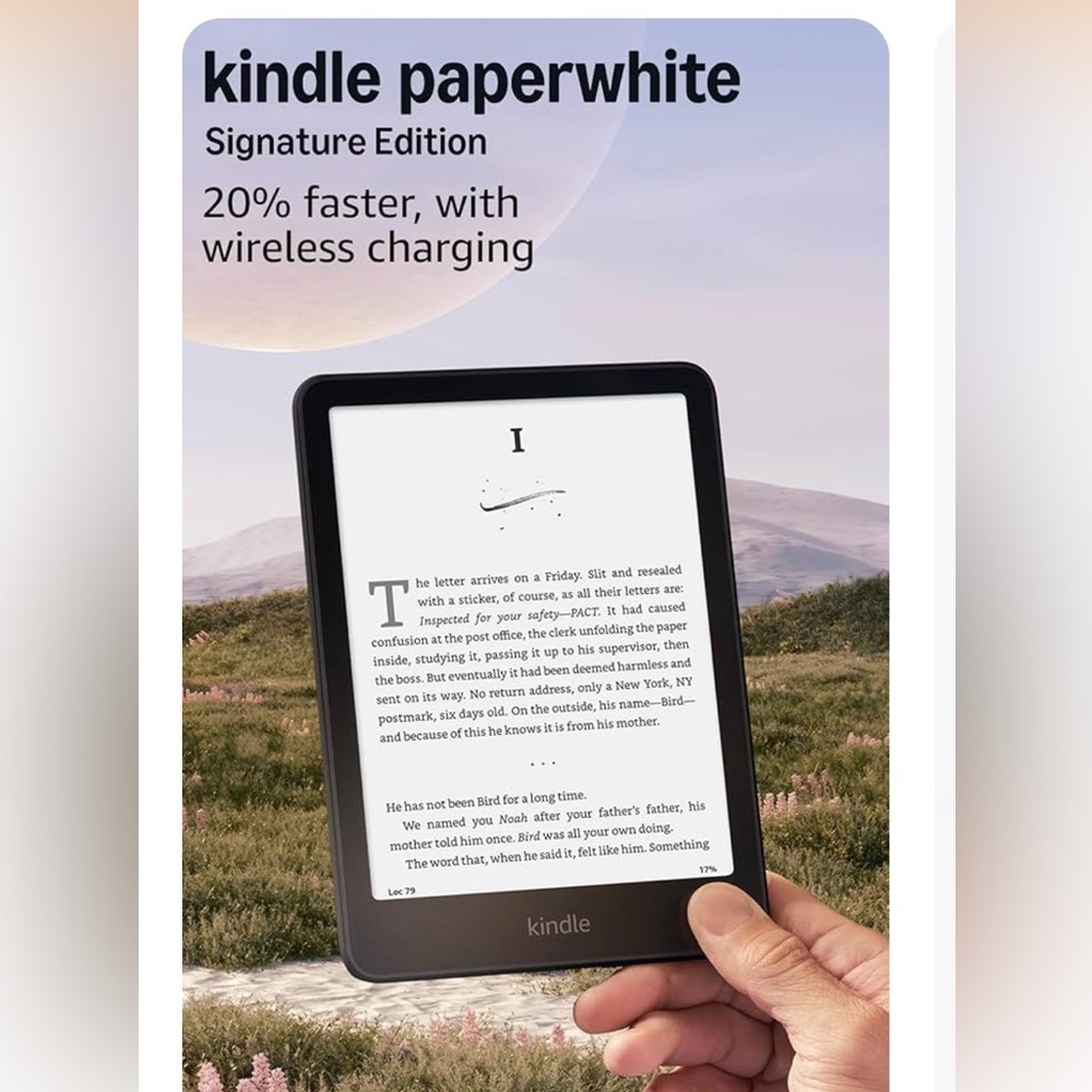 Amazon Kindle Paperwhite Signature (B&W— NOT color)— 12th Generation - Picture 4 of 4